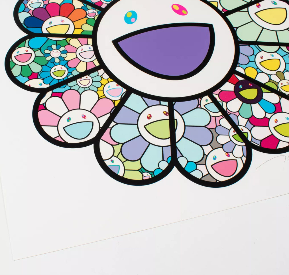 Flower Go Walk (Clear) by Takashi Murakami - Dope! Gallery